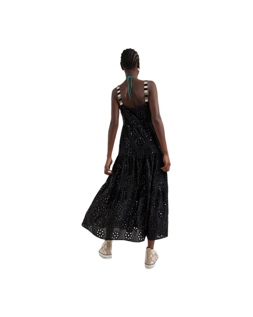 Desigual Black Maxi Dresses
