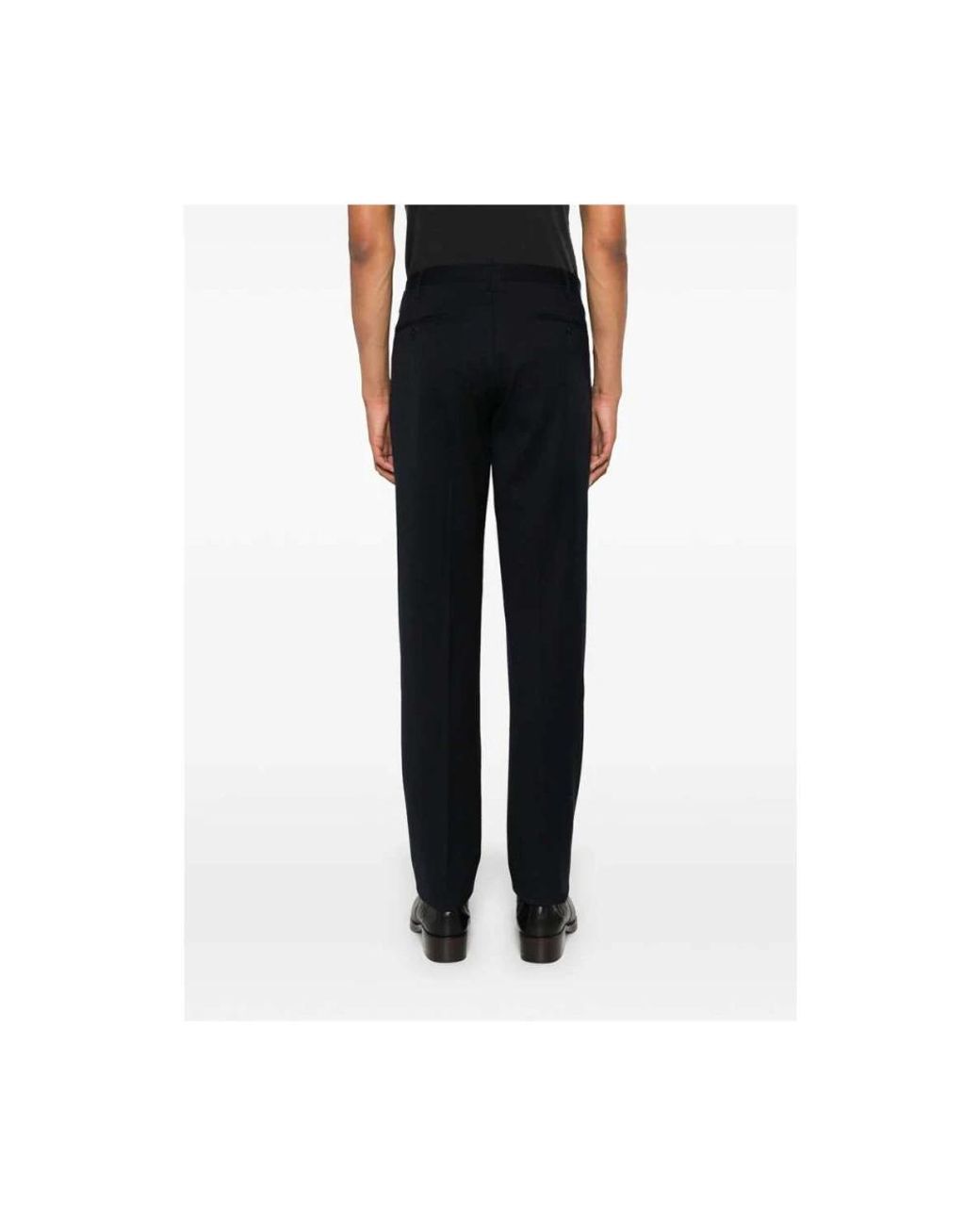 Rota Blue Slim-Fit Trousers for men