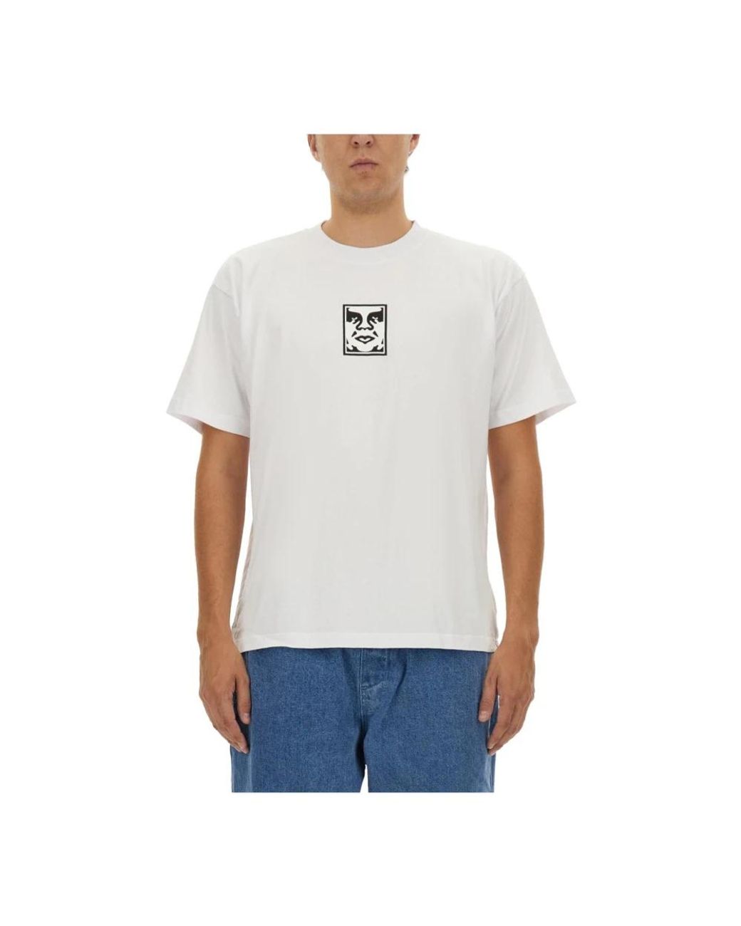 Obey White T-Shirts for men