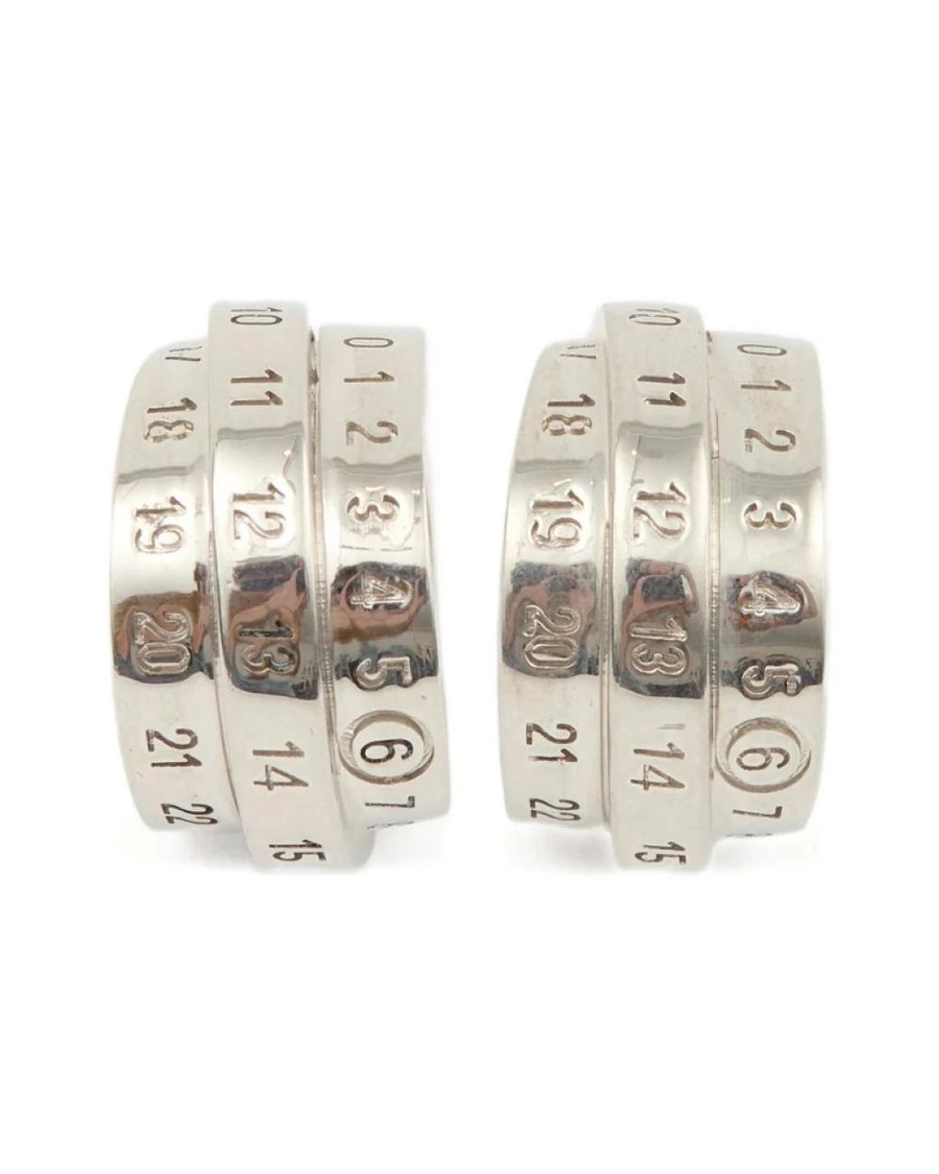 MM6 by Maison Margiela Metallic Earrings