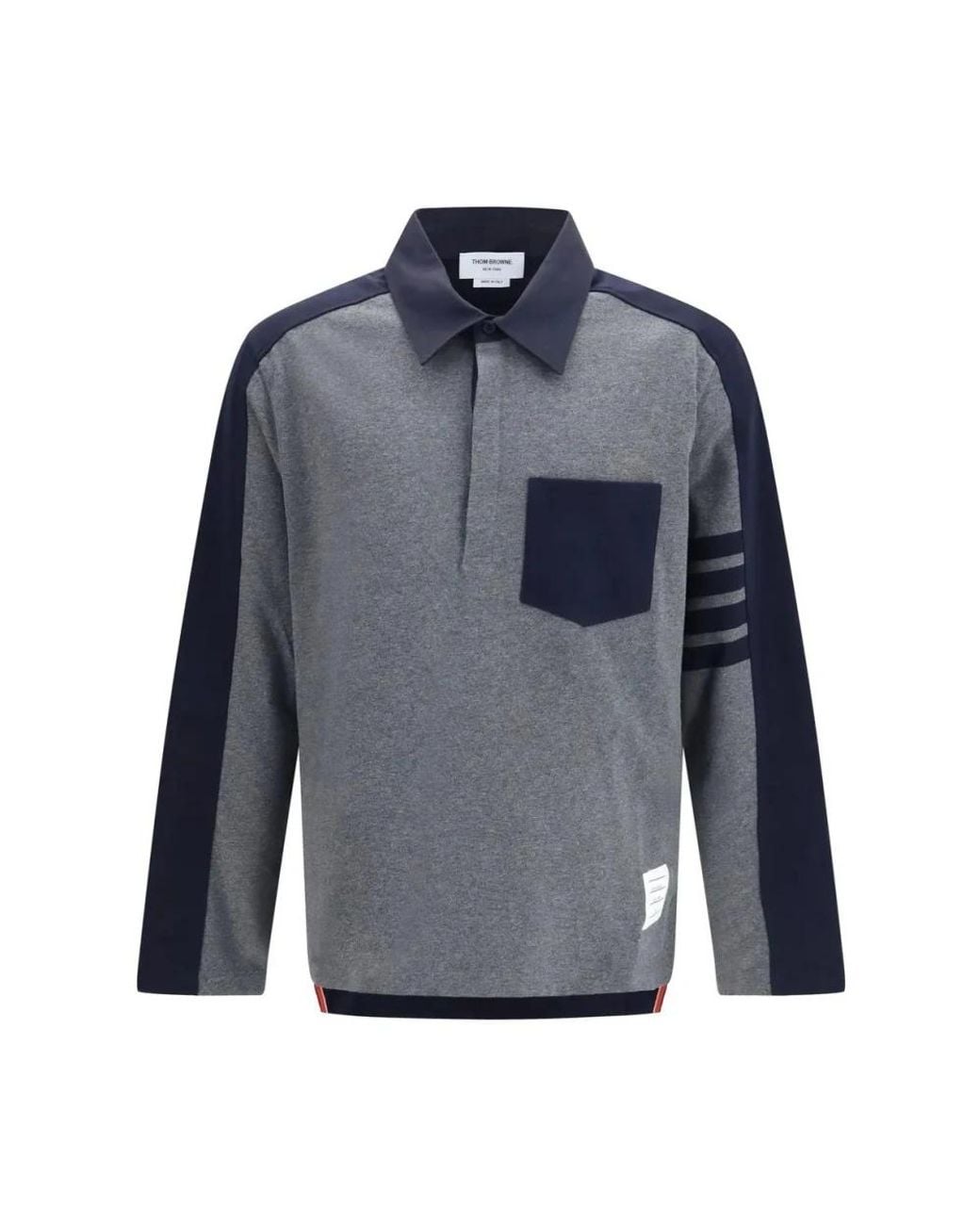 Thom Browne Blue Polo Shirts for men