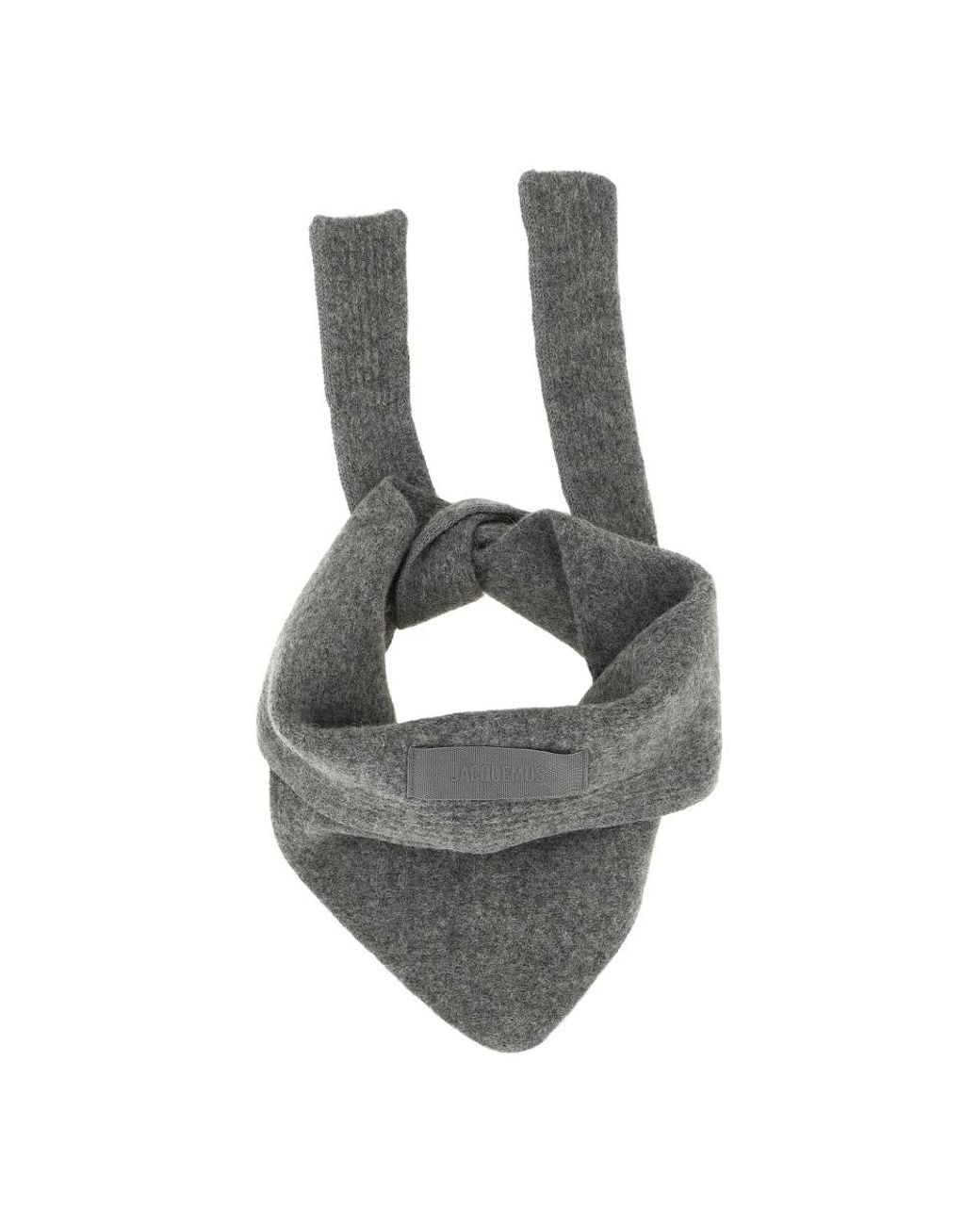 Jacquemus Gray Winter Scarves