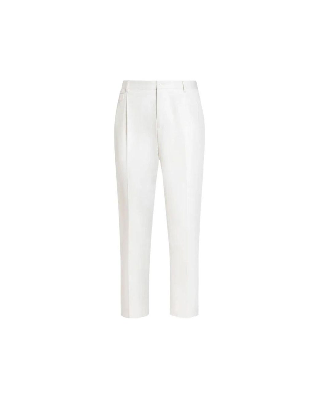 Dolce & Gabbana White Chinos for men