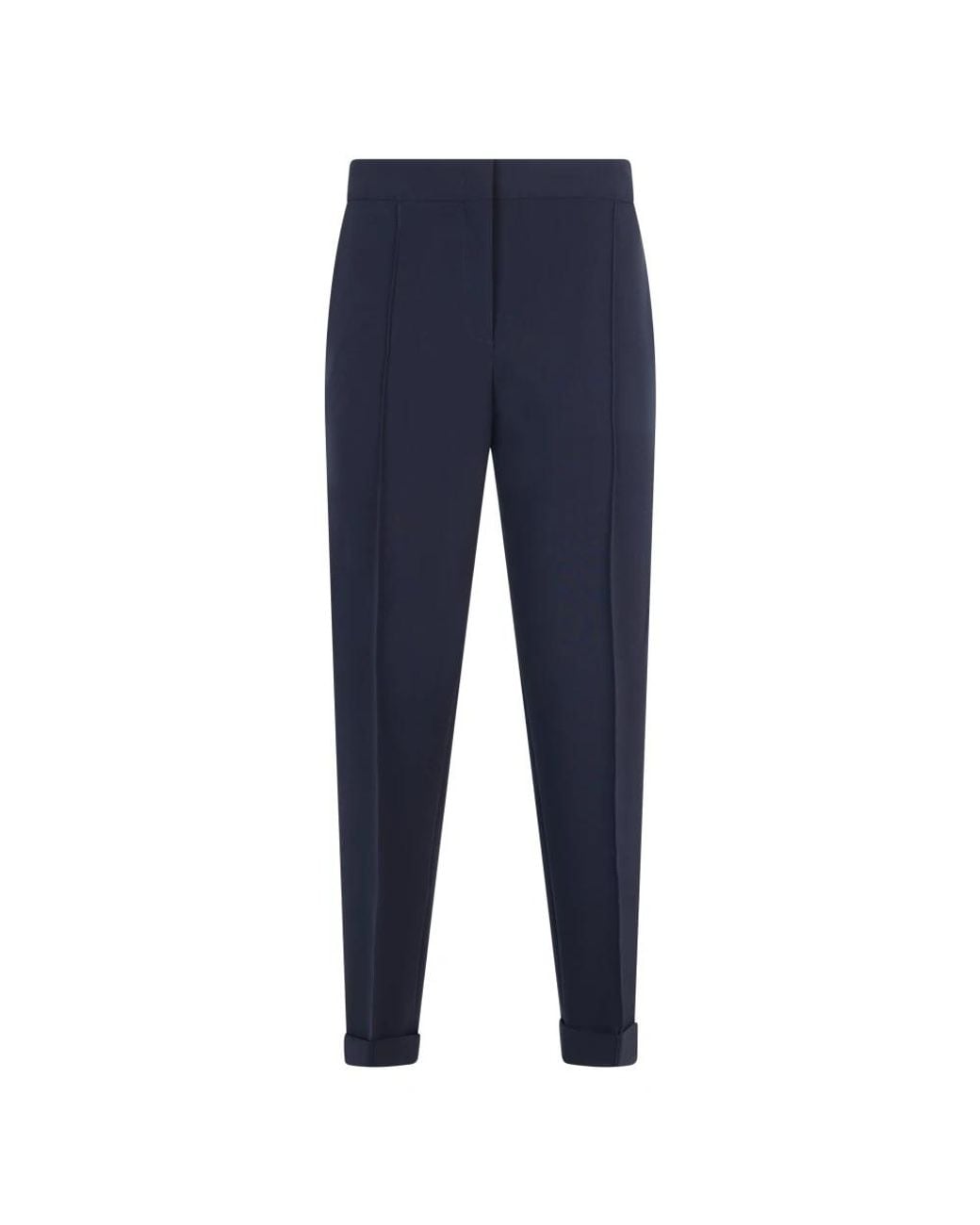 Moschino Blue Straight Trousers