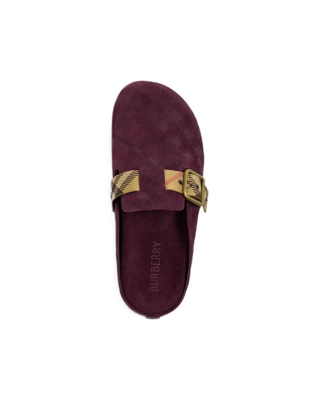 Burberry Purple Mules