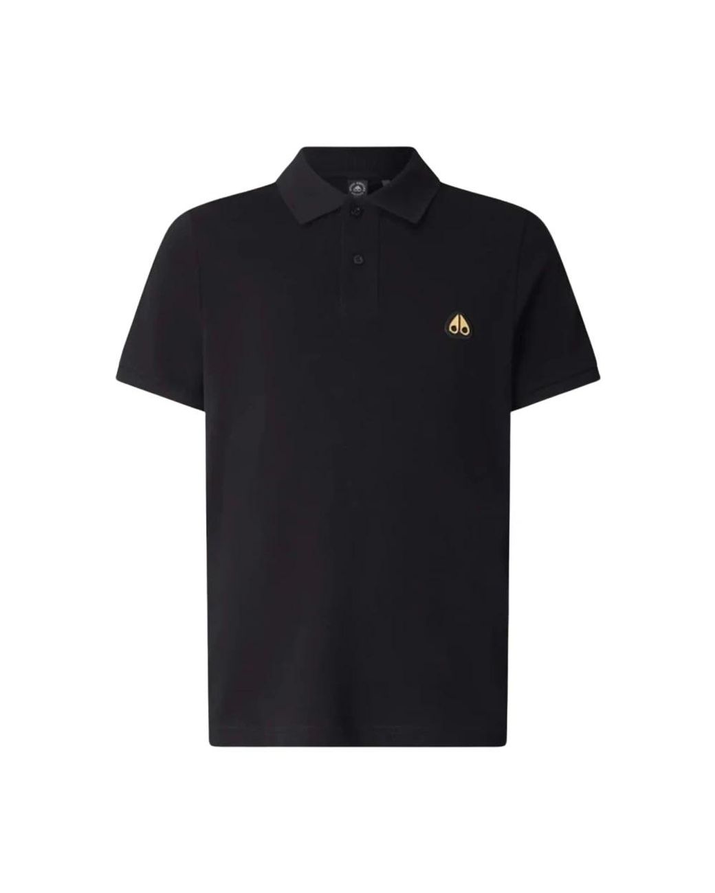 Moose Knuckles Tops ,Zwart ,Everett Polo in het Black voor heren