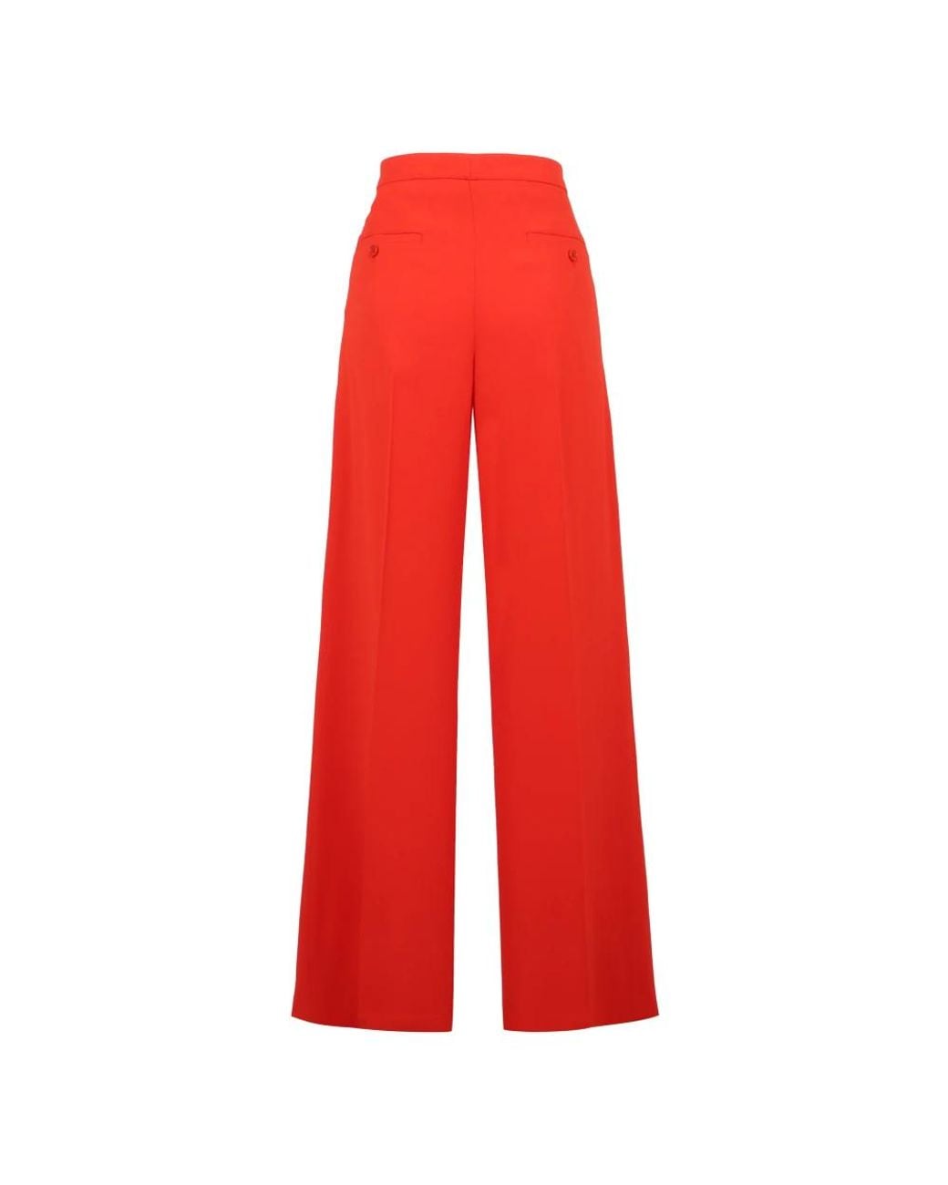 Wide Trousers Aspesi de color Red