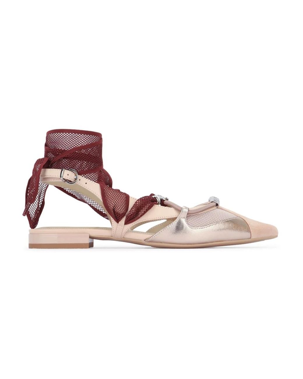 Pinko Pink Ballerina Shoes