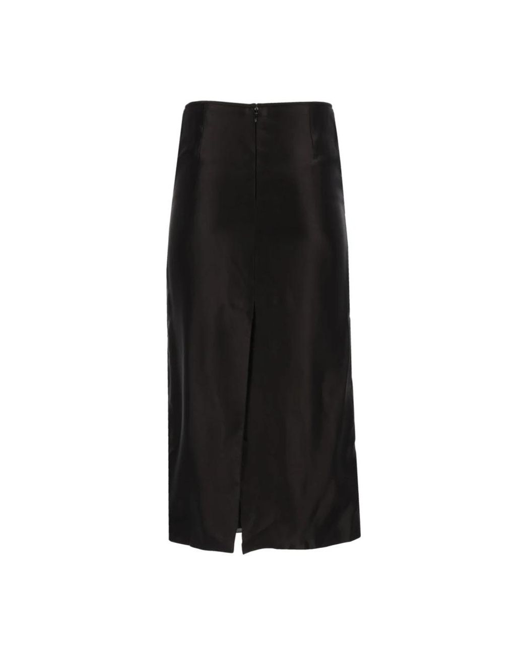 DURAZZI MILANO Black Leather Skirts