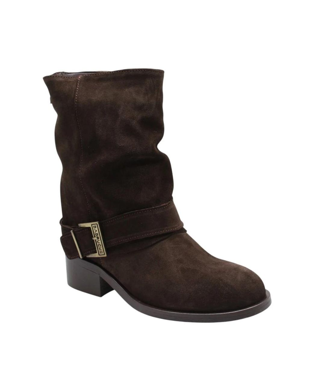 Heeled Boots Babouche en coloris Brown