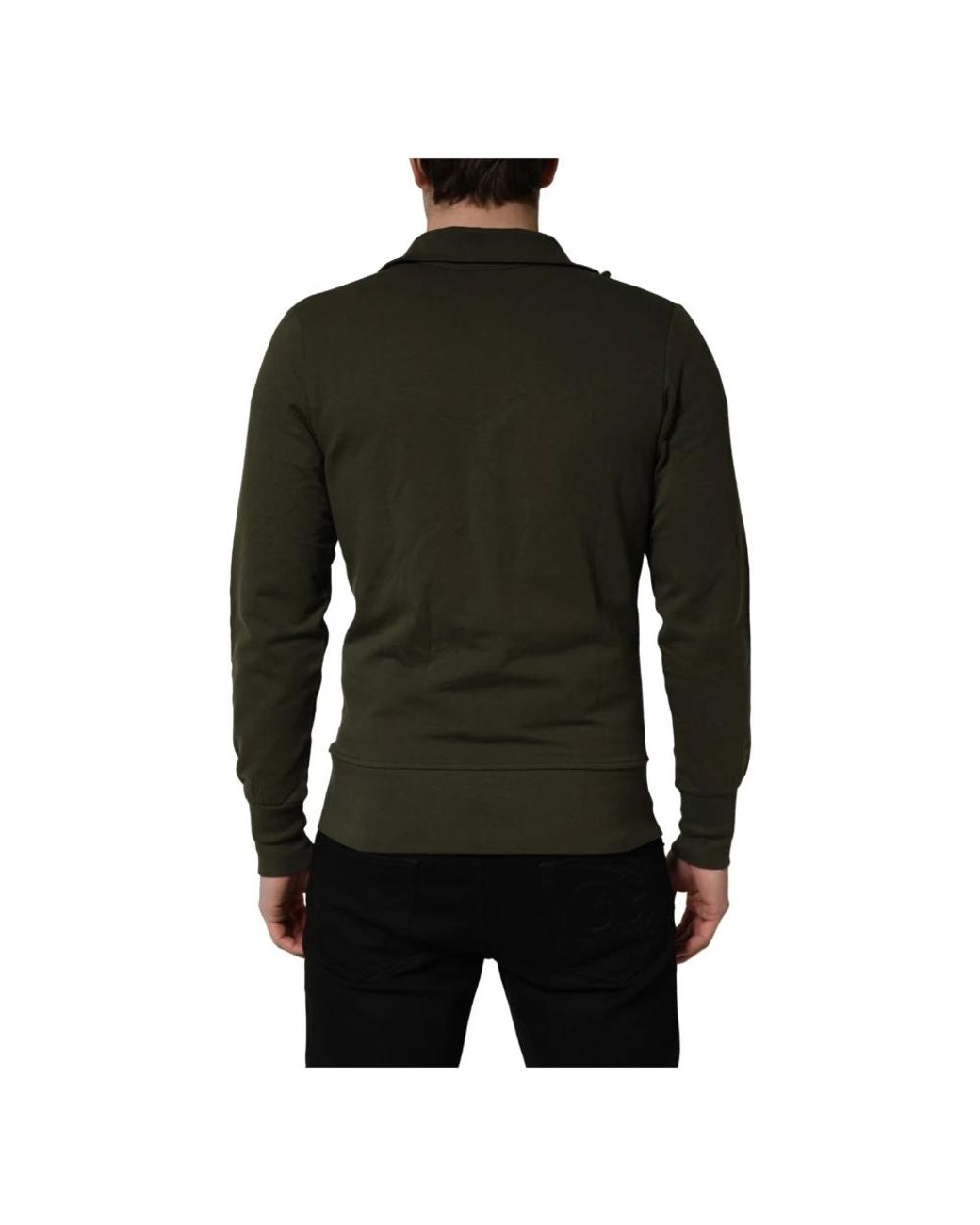 Aeronautica Militare Black Zip-Throughs for men