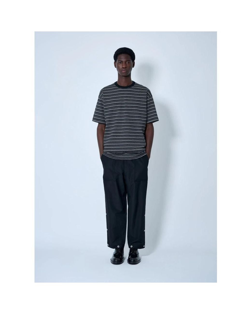 Comme des Garçons Blue Straight Trousers for men