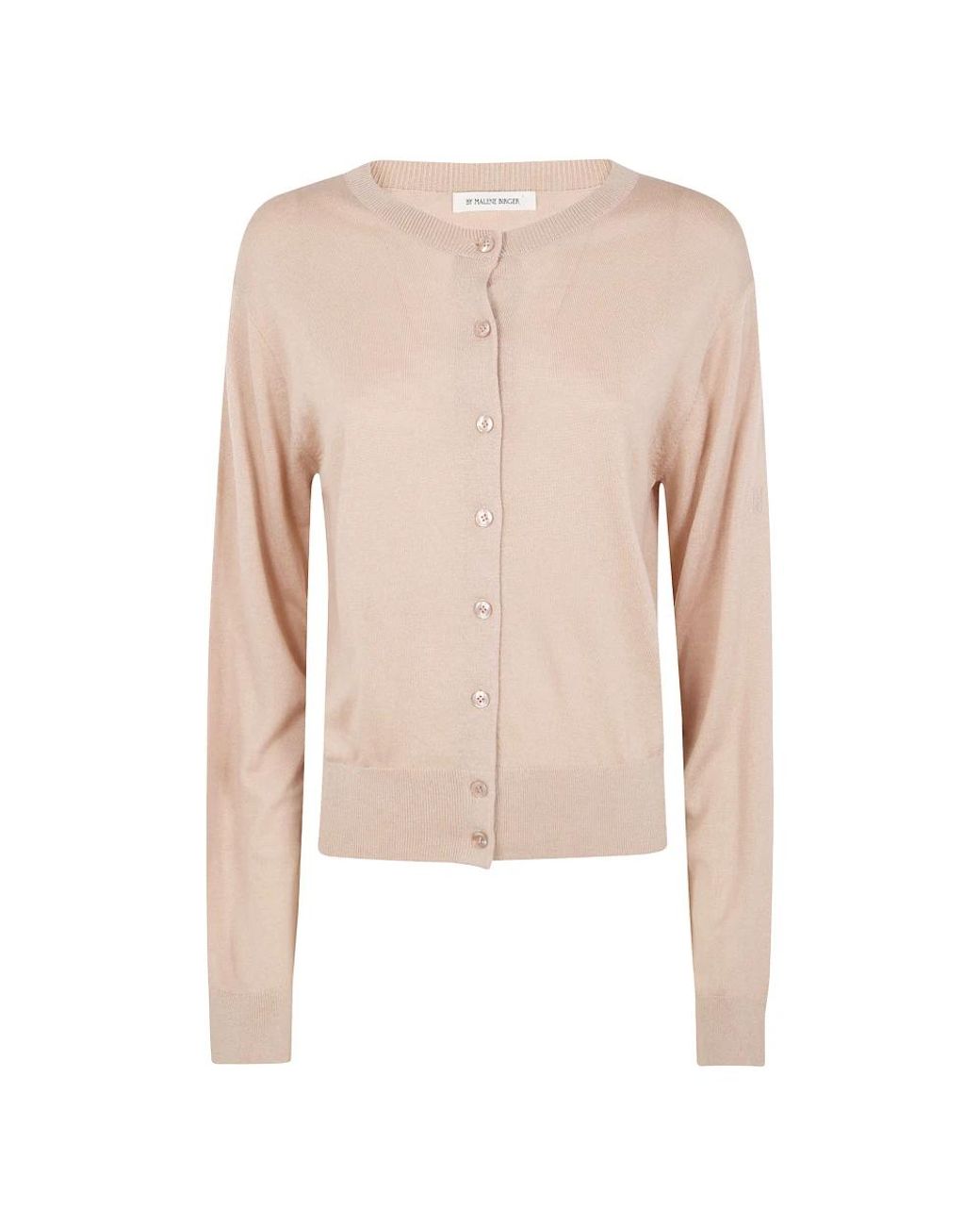 By Malene Birger Truien & Vesten ,Roze ,Wol Montie Cardigan in het Pink