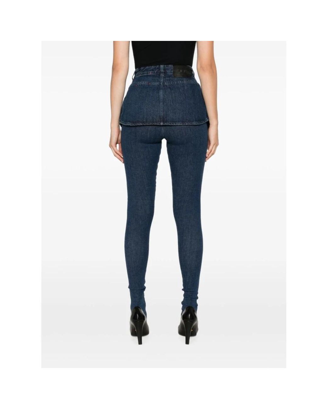 DIESEL Blue Skinny Fit Jeans