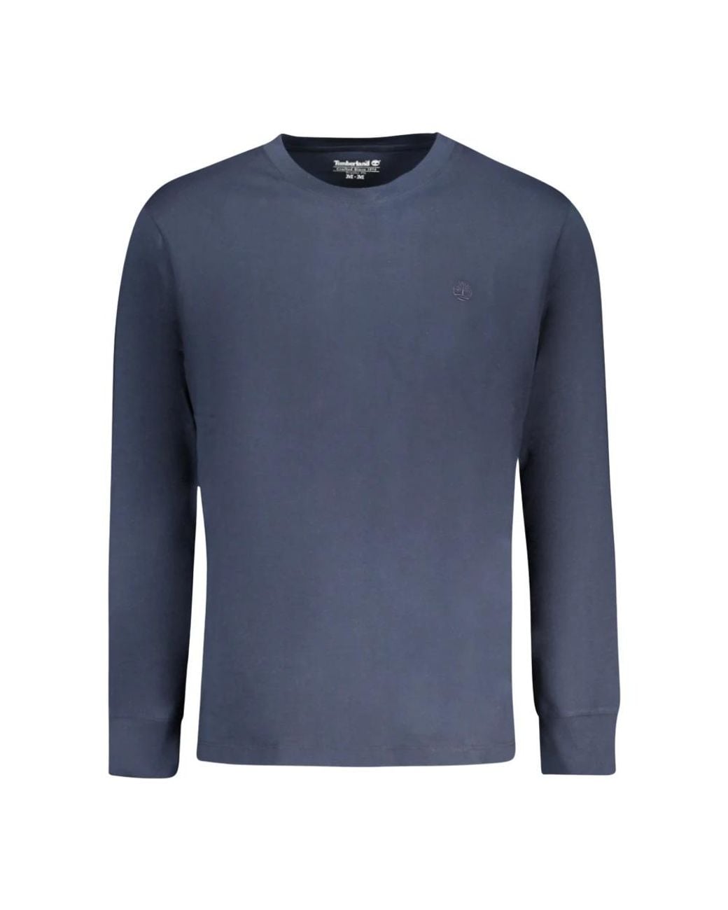 Timberland Blue Long Sleeve T-Shirts for men