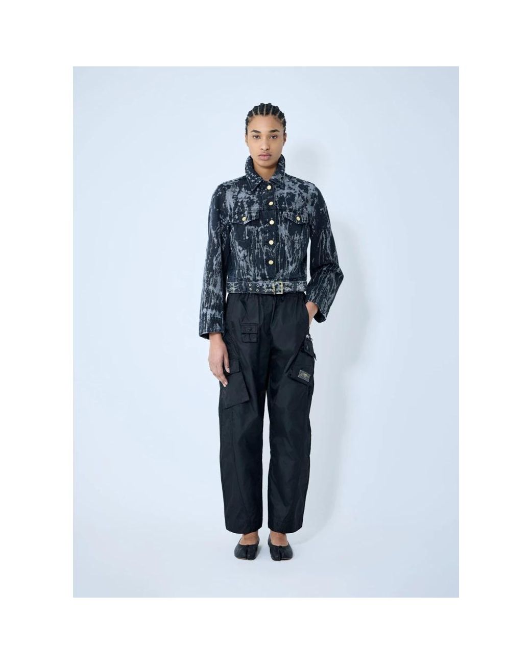 Ganni Blue Denim Jackets