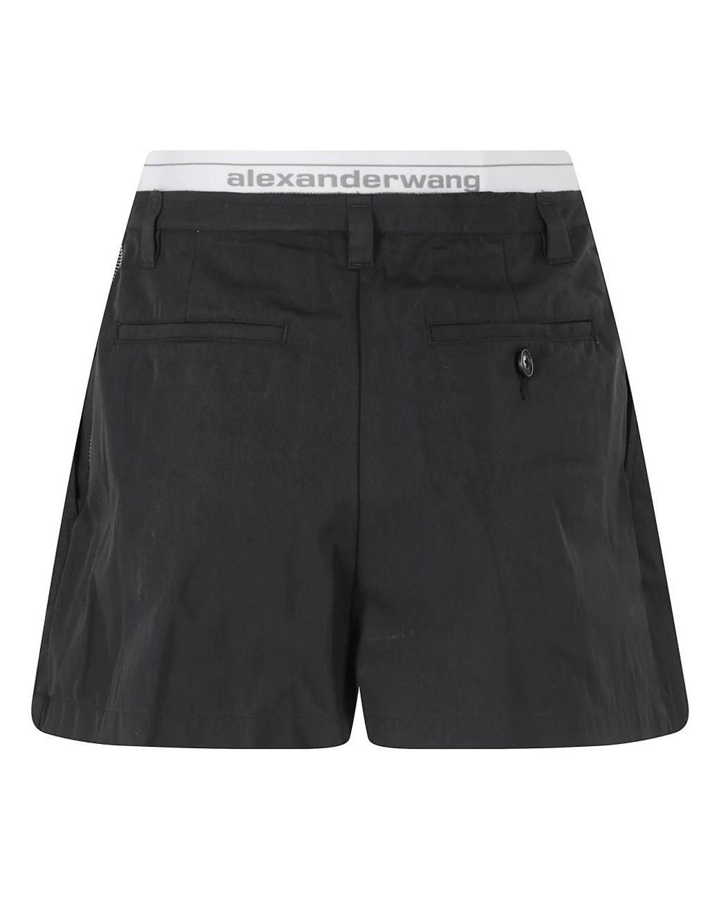 Alexander Wang Black Short Shorts