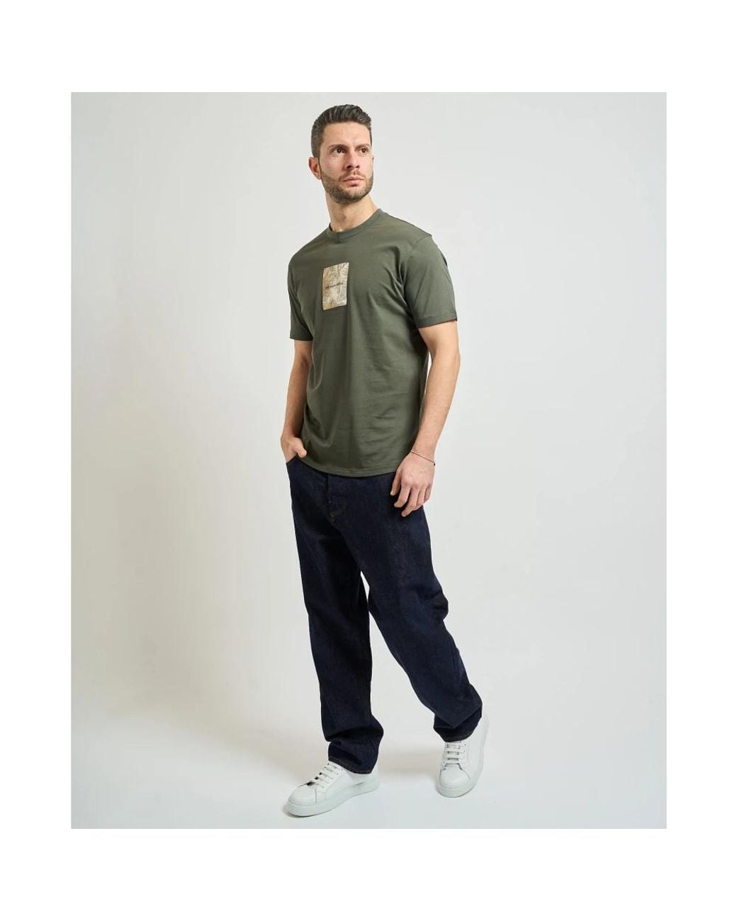ARMANI EXCHANGE Blue Straight Fit Jeans for men