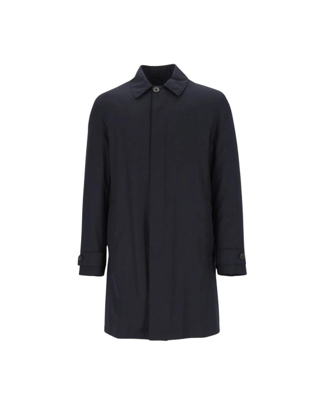 Single-Breasted Coats Corneliani de hombre de color Blue