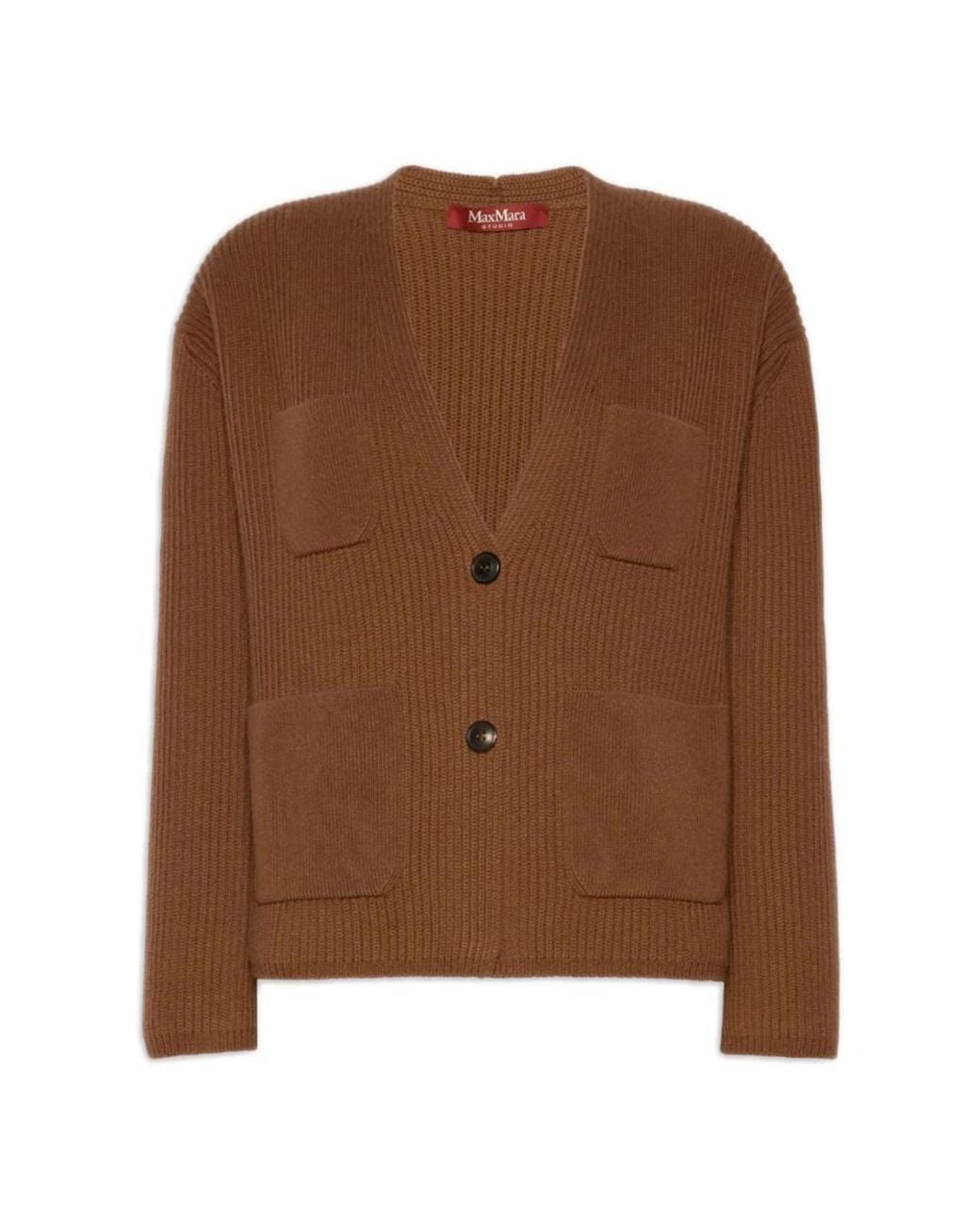 Cardigans Max Mara en coloris Brown