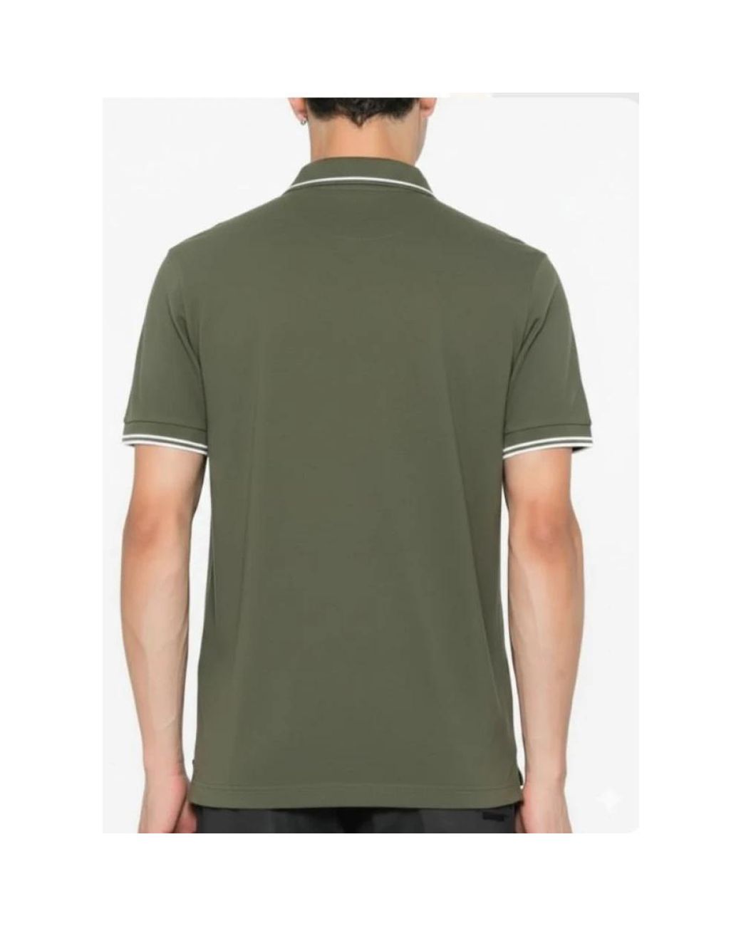 Stone Island Green Polo Shirts for men