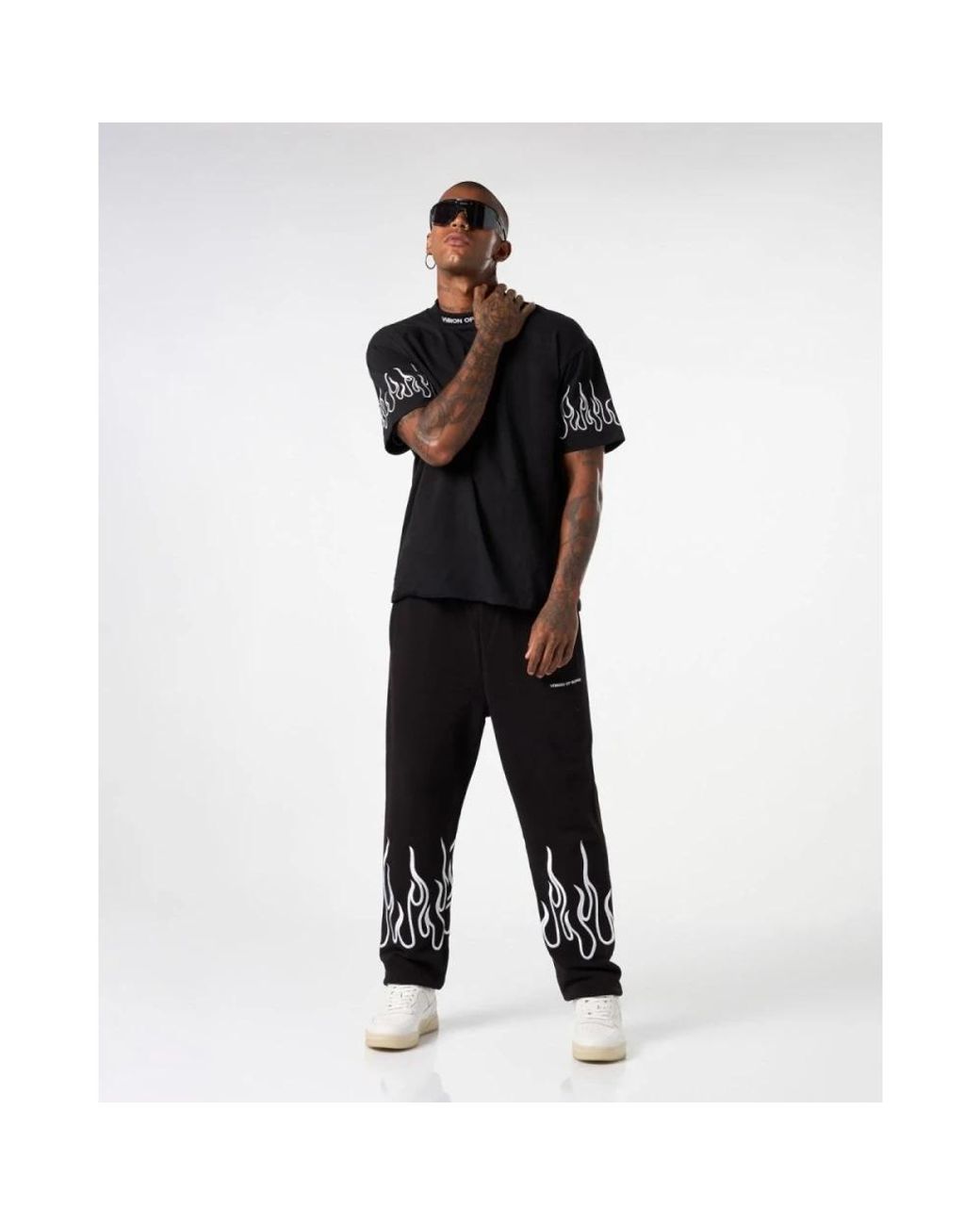 Vision Of Super Black Sweatpants for men