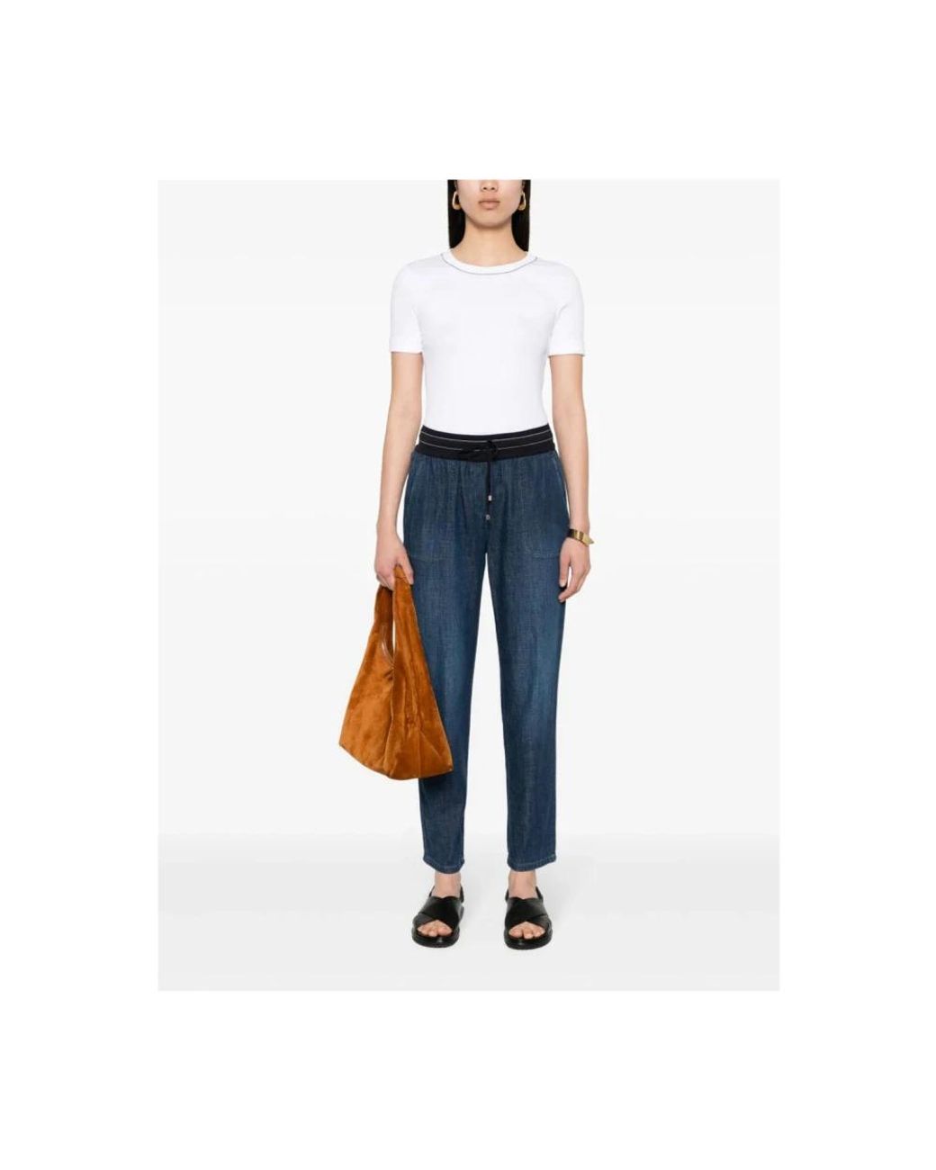Lorena Antoniazzi Blue Slim Fit Jeans