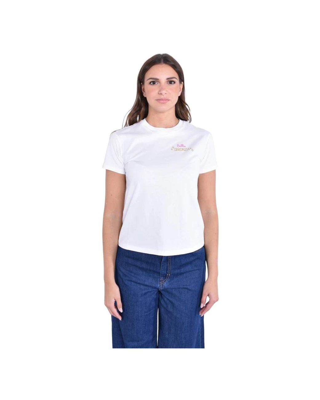 Mc2 Saint Barth White T-Shirts