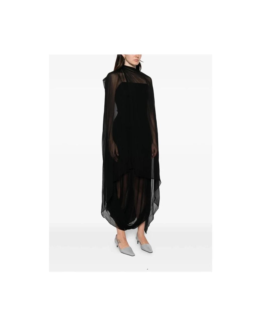 Midi Dresses Staud de color Black