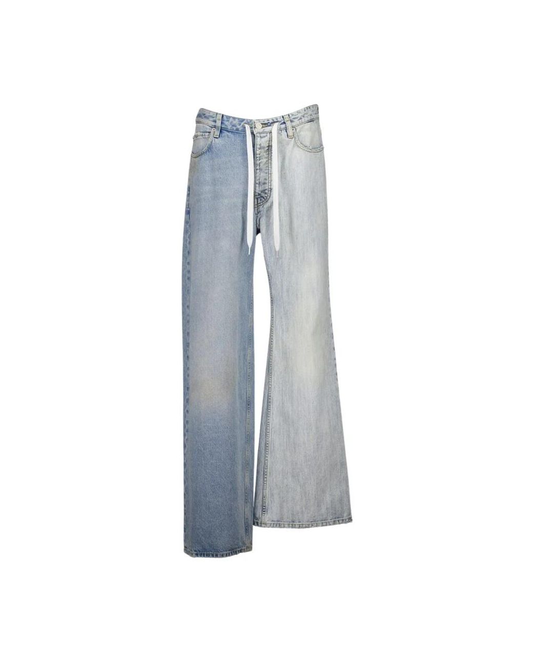 Balenciaga Blue Wide Jeans