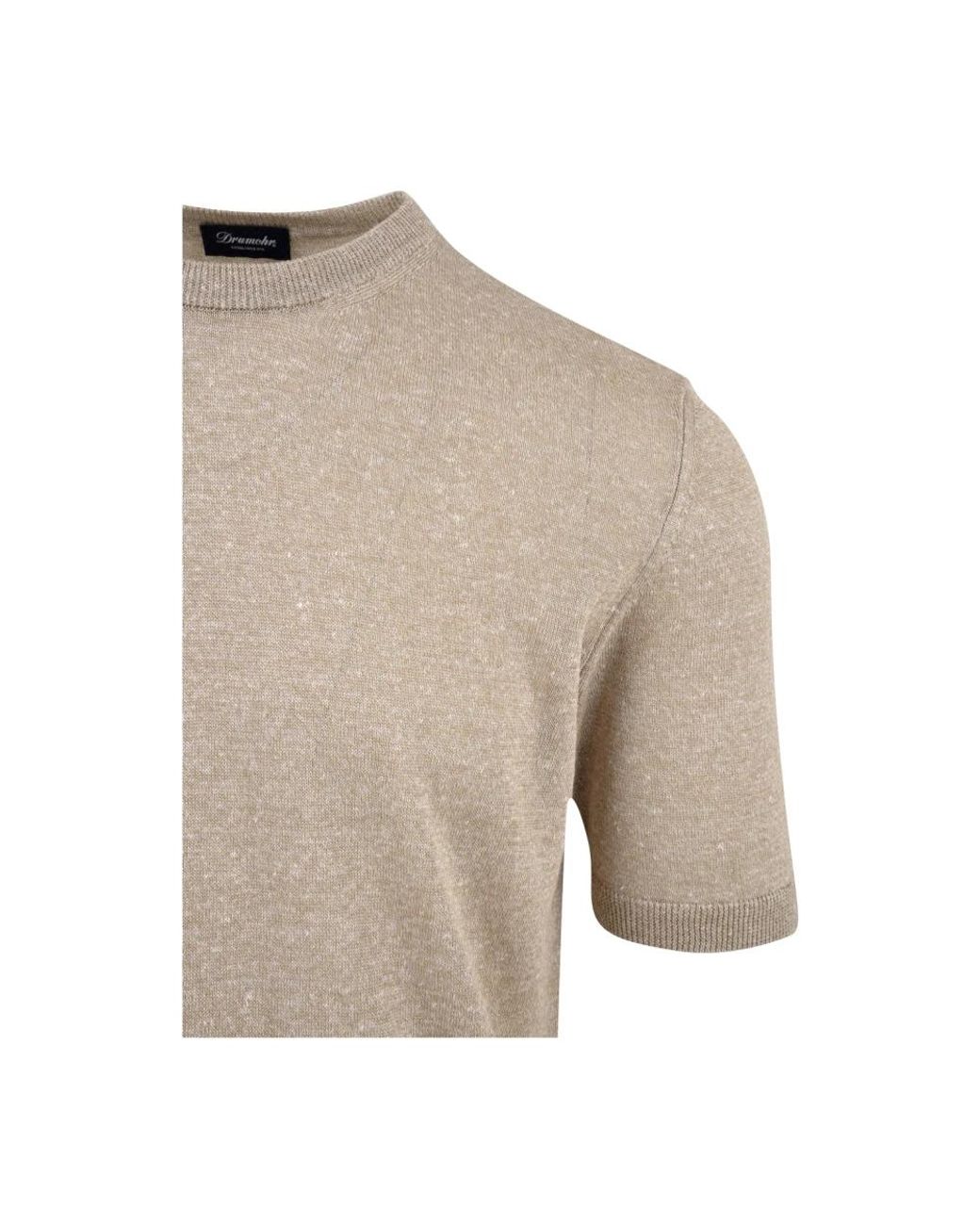 Drumohr Natural T-Shirts for men