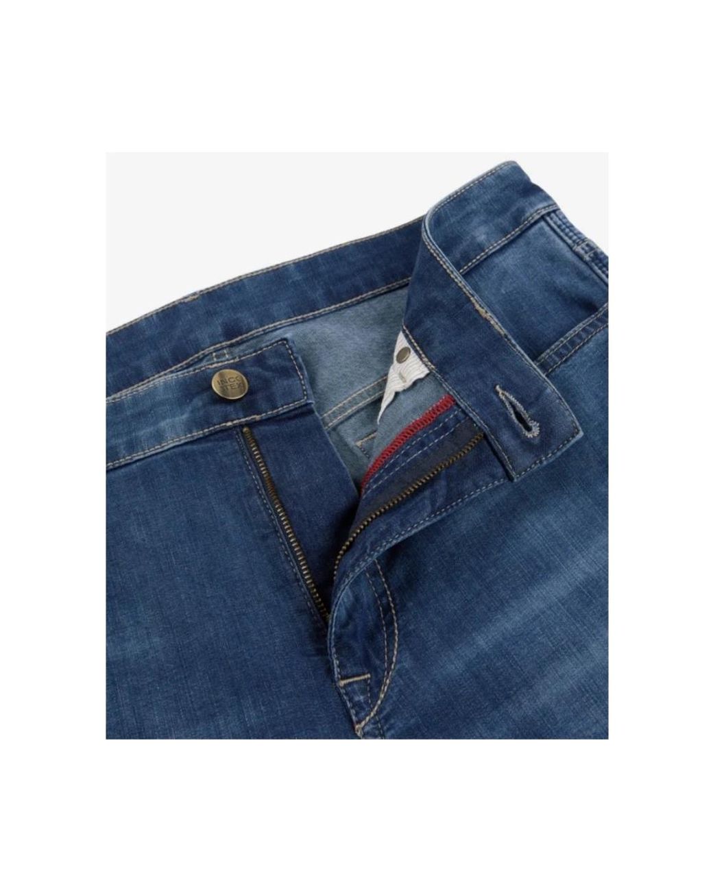 Incotex Blue Slim Fit Jeans for men