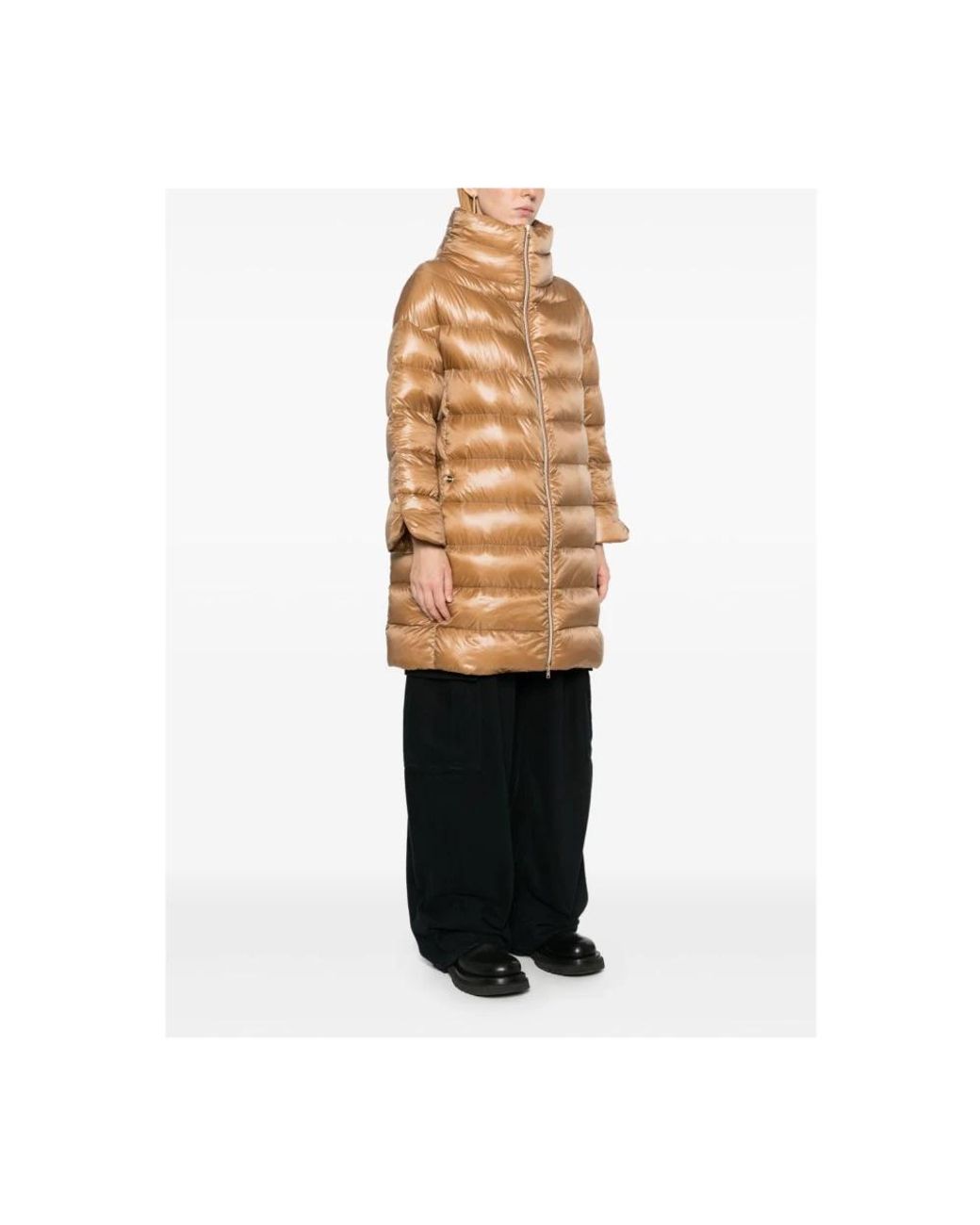 Parkas di Herno in Brown