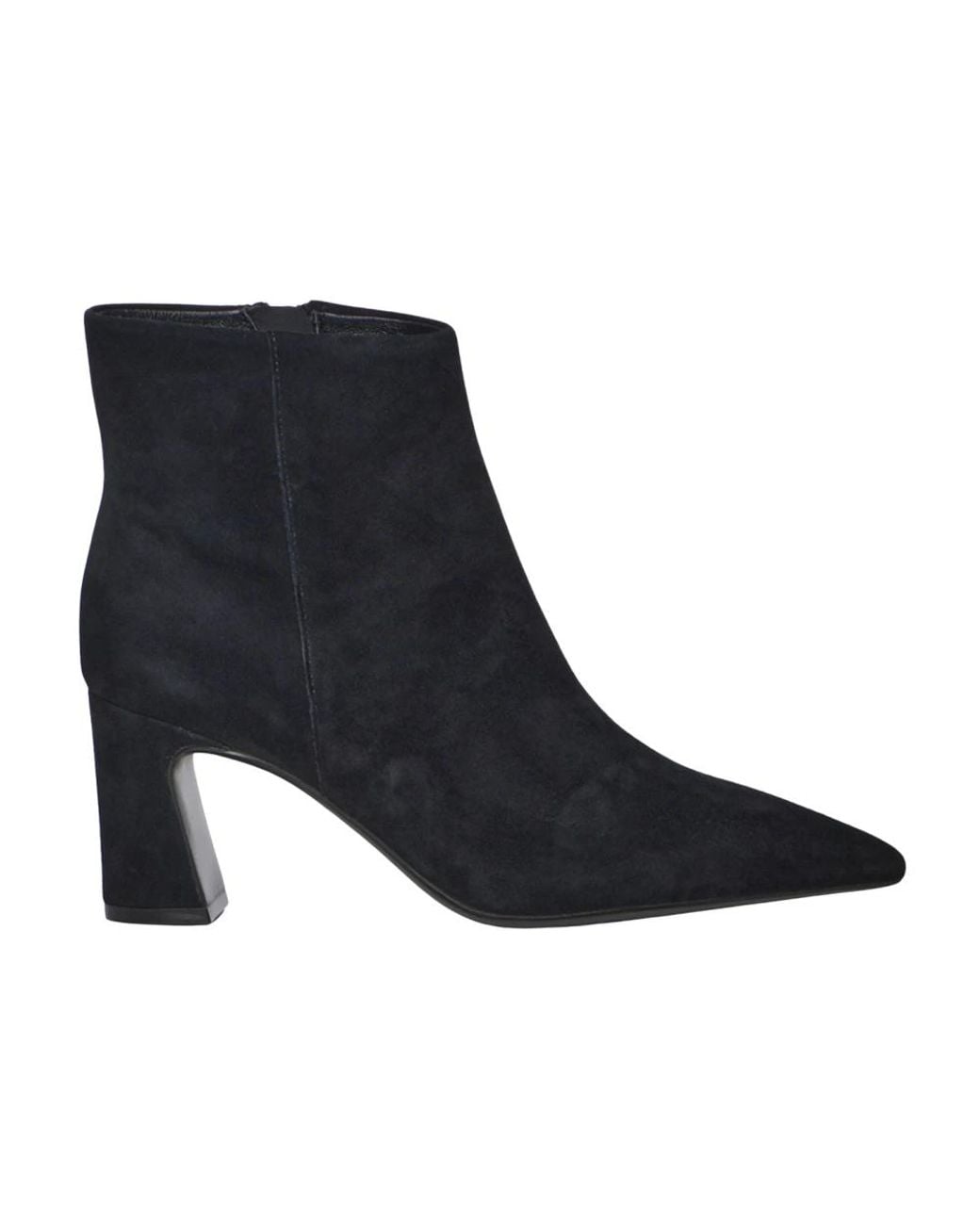 Bibi Lou Blue Heeled Boots