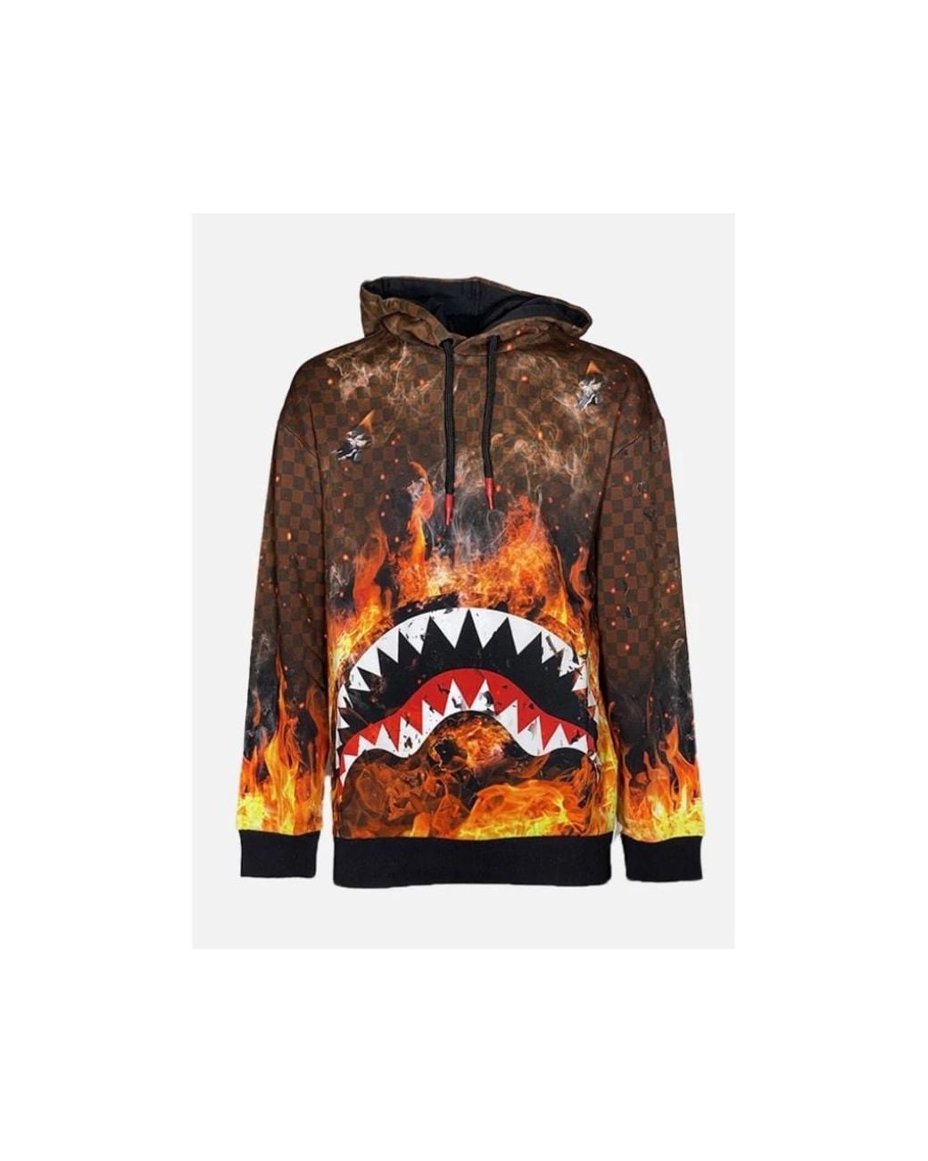 Sprayground Orange Hoodies for men
