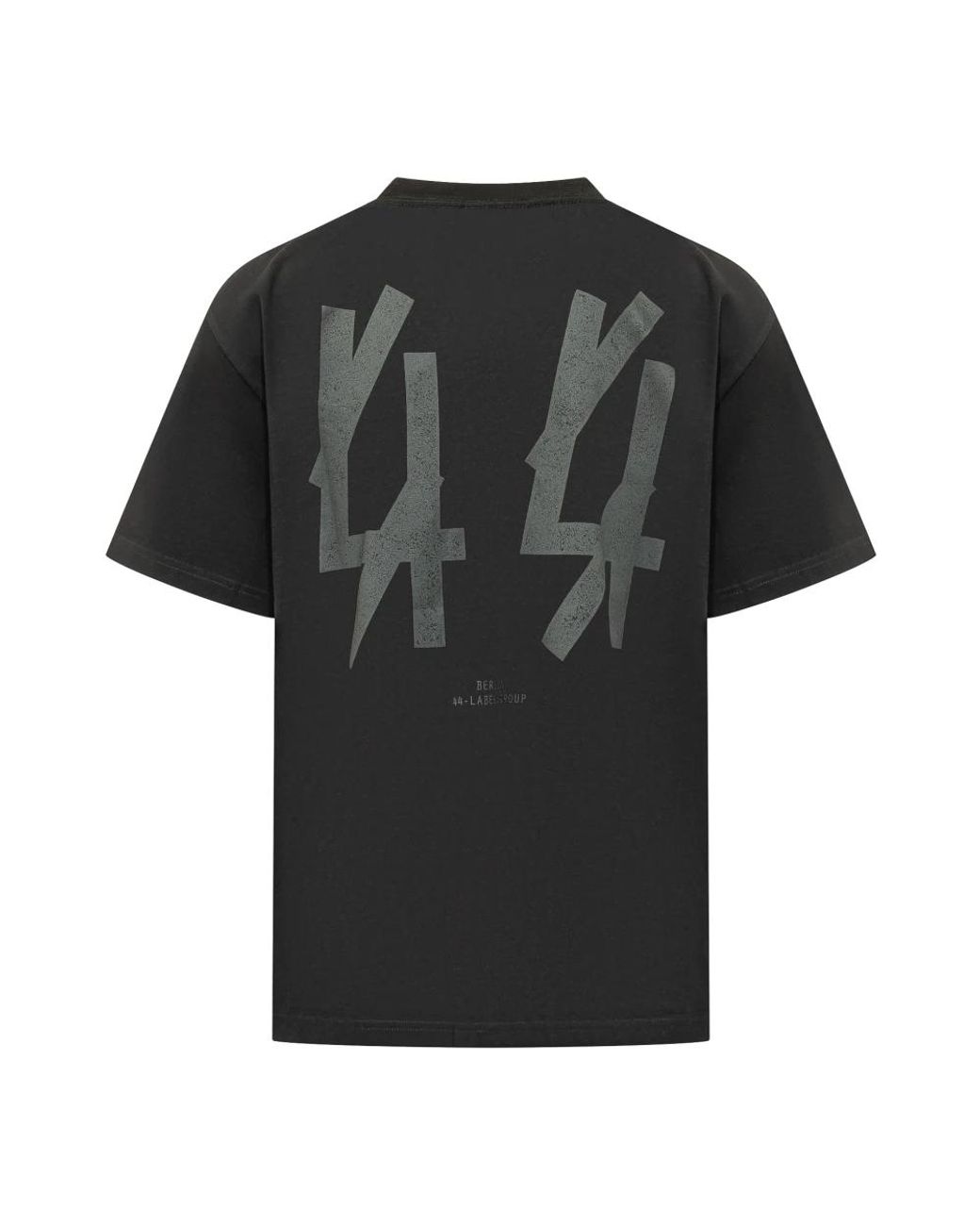44 Label Group Black T-Shirts for men