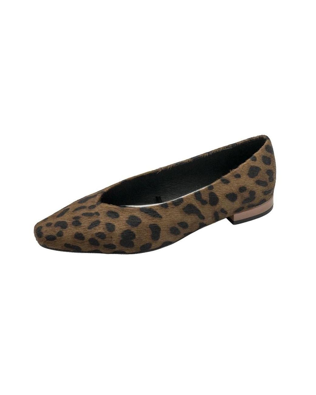 Gioseppo Brown Ballerina Shoes