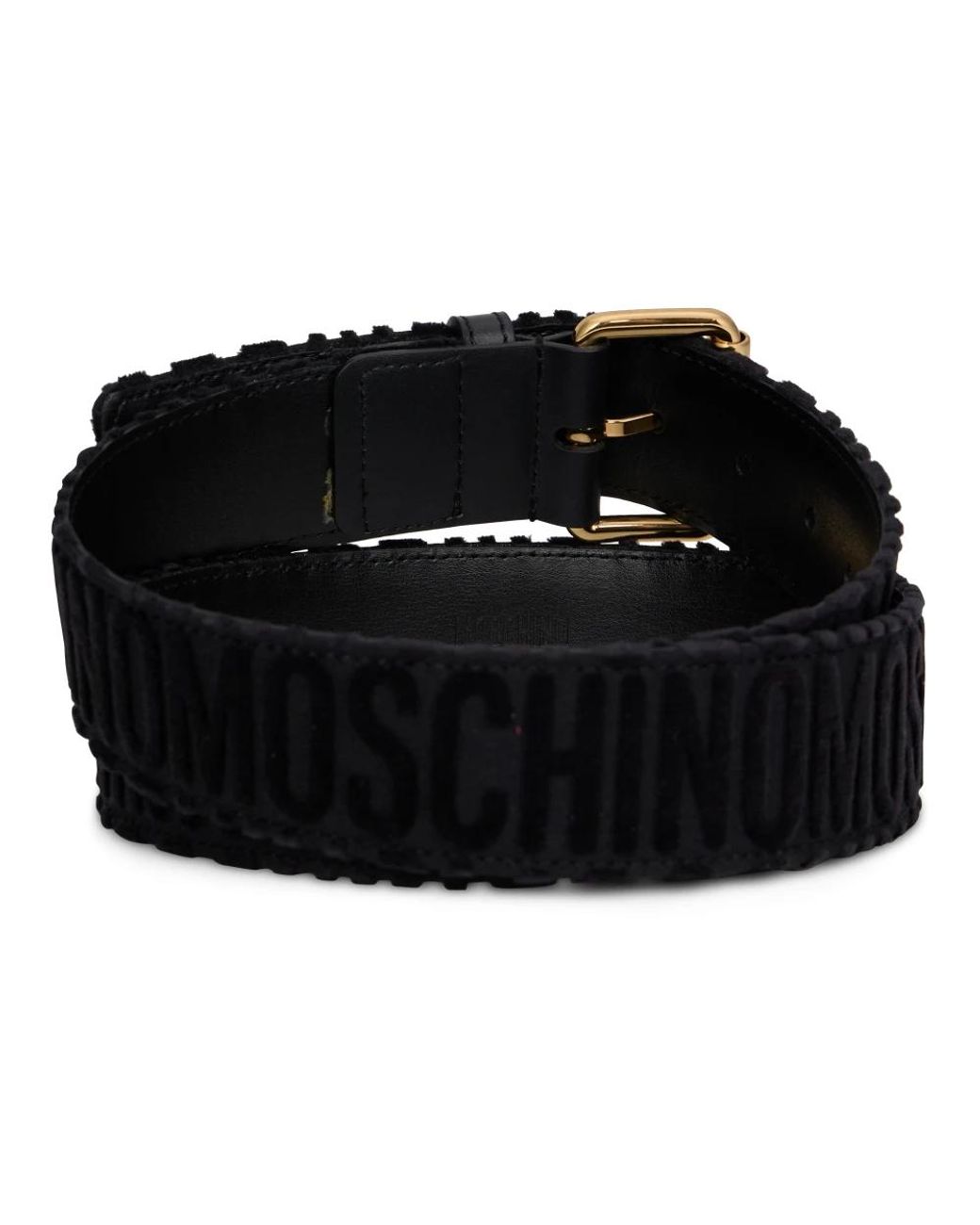 Moschino Black Belts