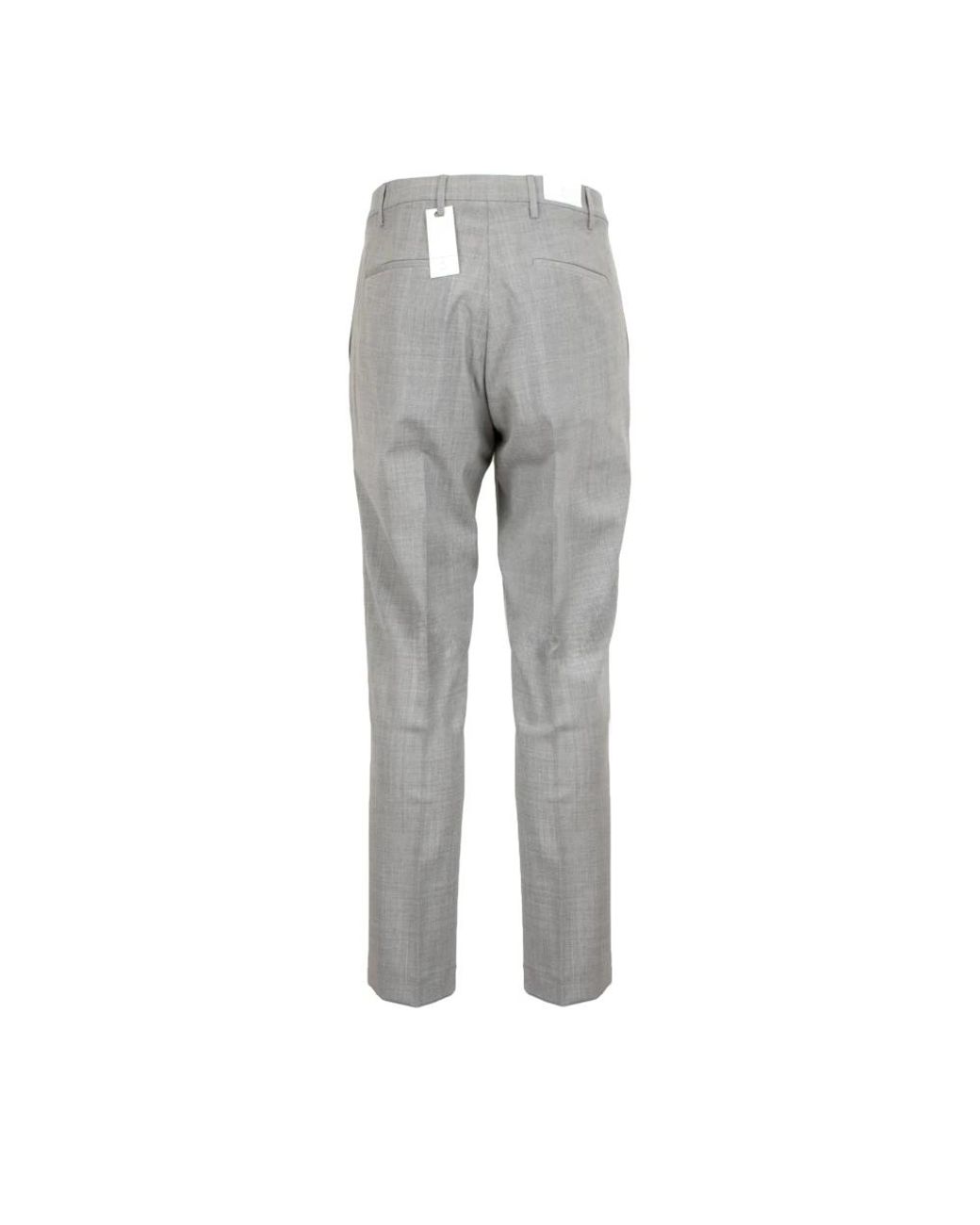 Michael Coal Gray Suit Trousers for men