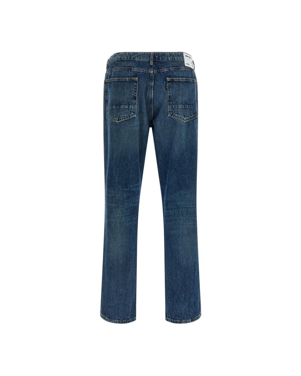 Department 5 Blue Straight Fit Jeans for men