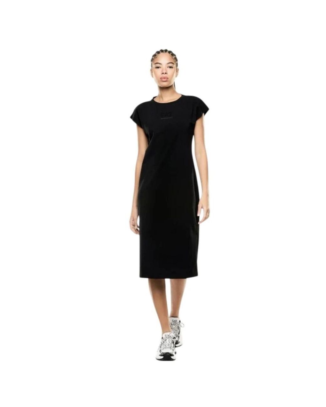 Midi Dresses EA7 de color Black