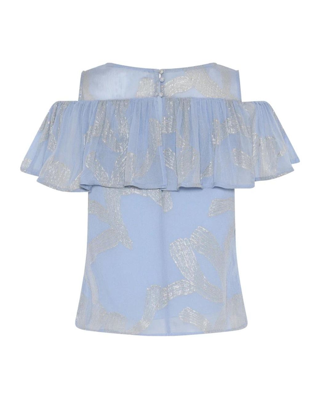 Blouses Bruuns Bazaar de color Blue