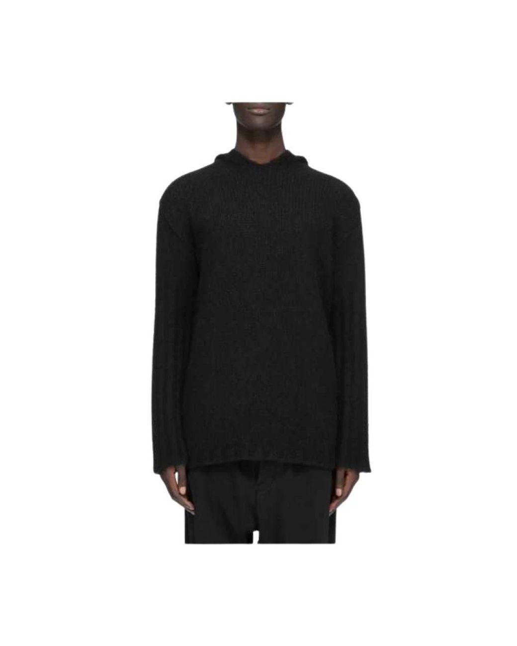 Rick Owens Black Cashmere Knitwear for men