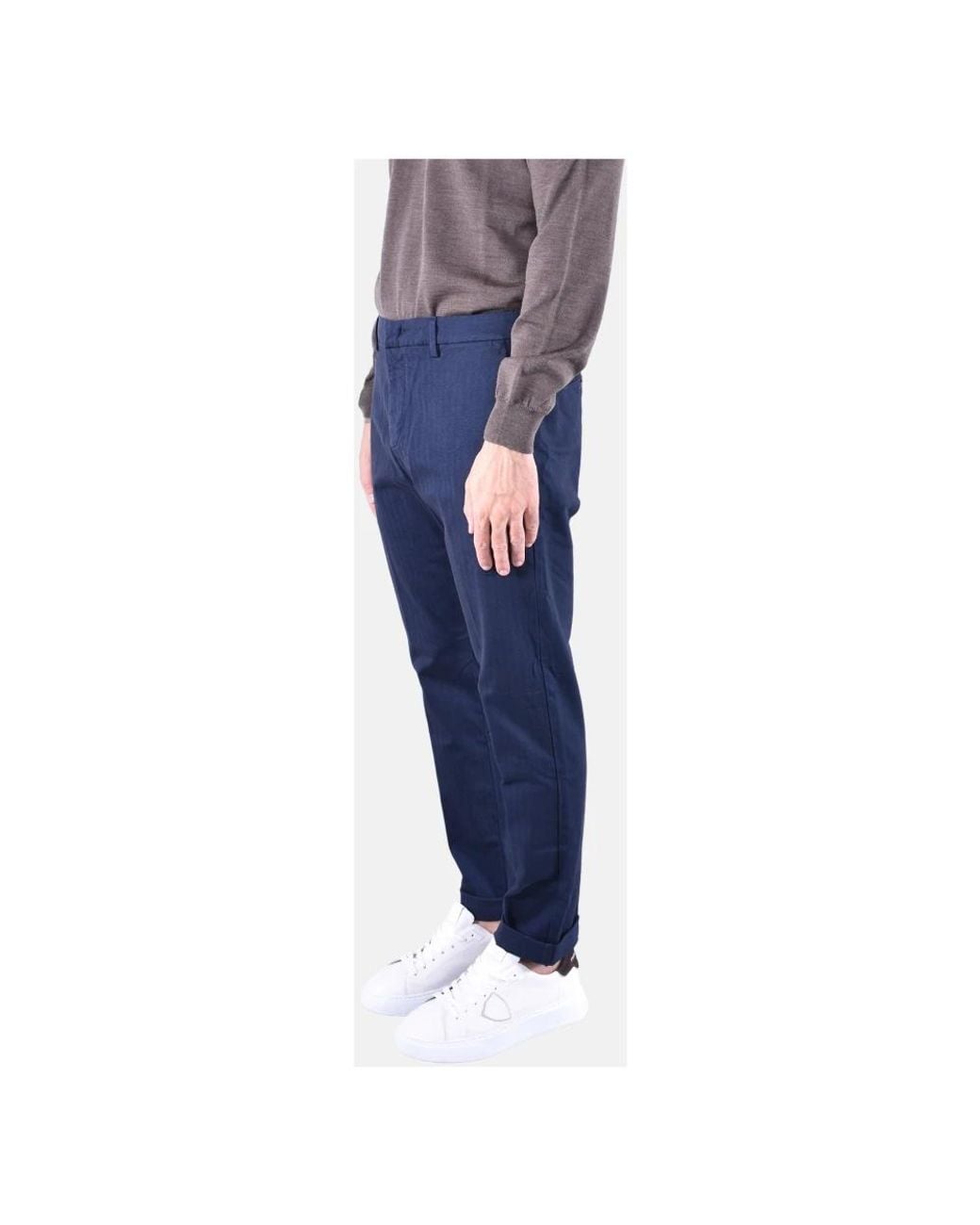 Dondup Blue Chinos for men