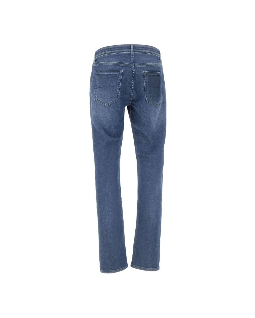 Re-hash Blue Straight Jeans for men