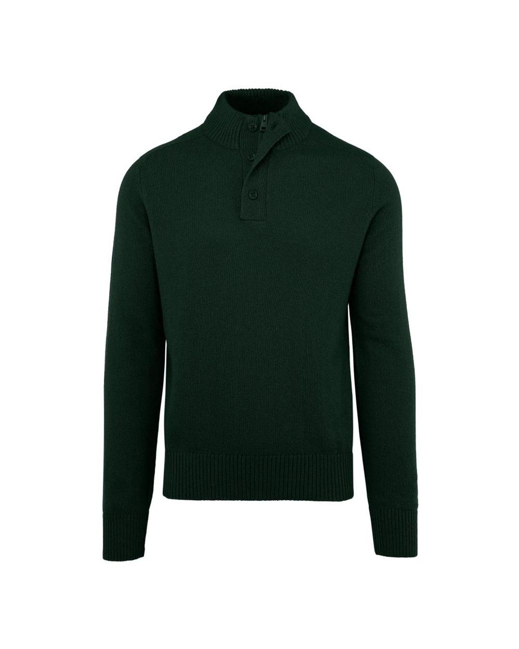 Bomboogie Wool Turtleneck Sweater in het Green voor heren