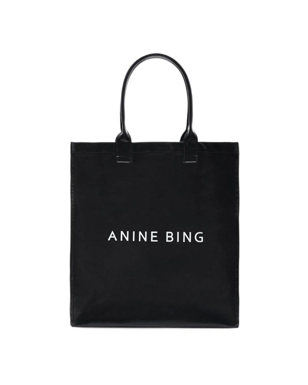 Anine Bing Black Shopping Bags