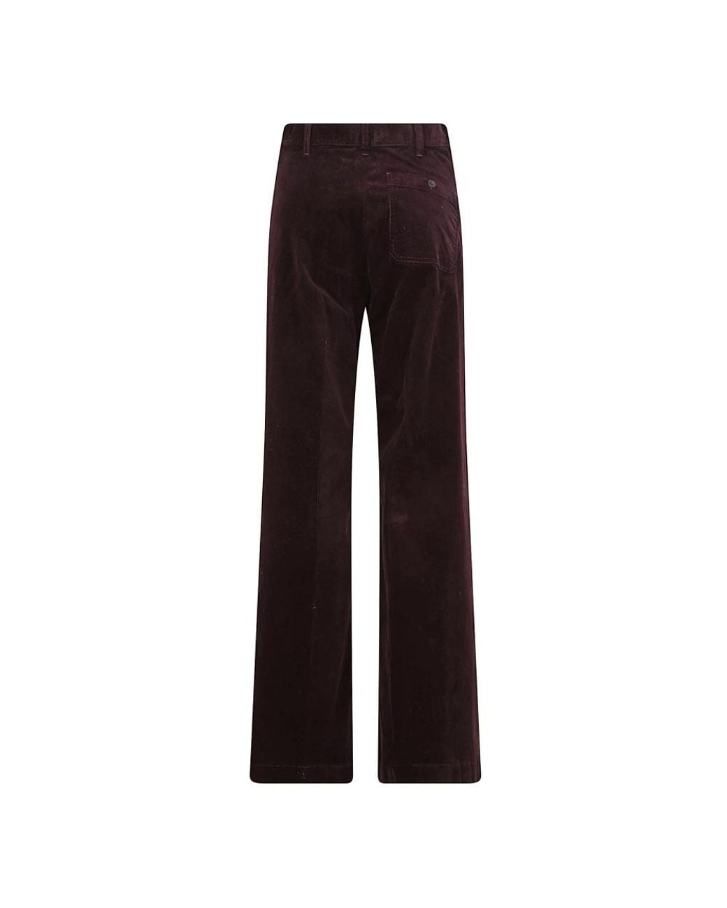 Ralph Lauren Red Wide Trousers