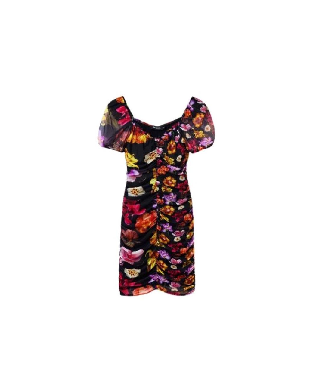 Desigual Red Short Dresses