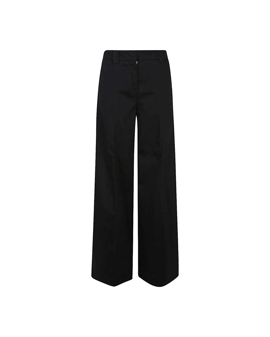 Thelatest Black Wide Trousers